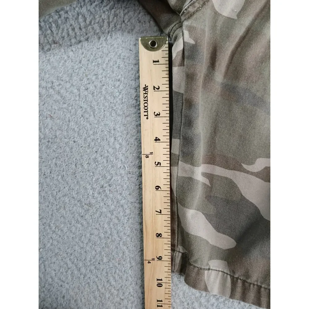 Iron Co Shorts Mens 32 Camo Cargo Pockets Stretch 9